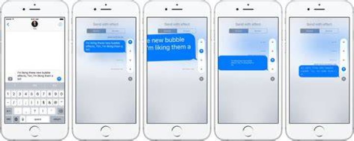 What Are All The Bubble Effects In iOS 10? These iMessage Features Make Your Texts More Expressive Than Ever